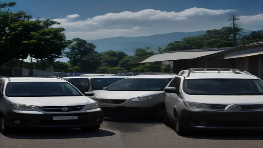 rental mobil sawah besar lepas kunci - Fleet of various rental cars parked at Tedorentcar office lo