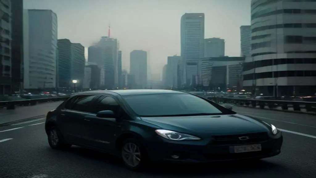 rental mobil jakarta dengan driver - A photo of a rental car with a driver in Jakarta, with a cit