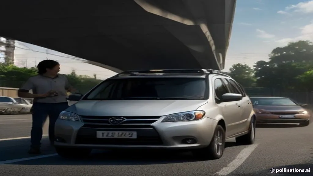 rental mobil kramat pela - Photorealistic scene showing a family loading luggage into a