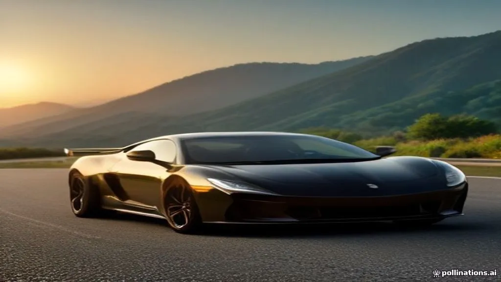 rental mobil galur - A high-resolution photorealistic image of a sleek modern car