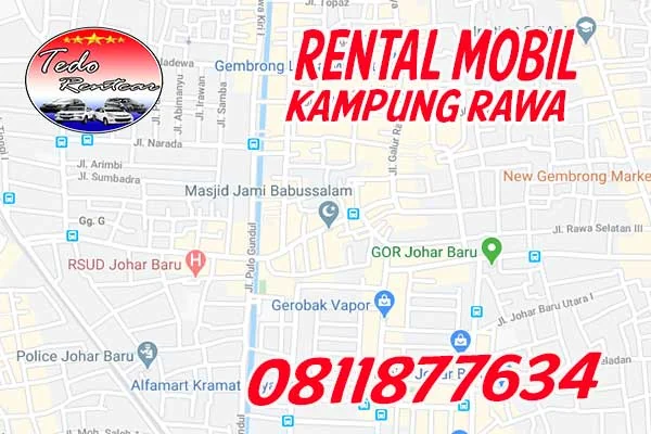 DAFTAR HARGA RENTAL MOBIL KAMPUNG RAWA JAKARTA PUSAT HARGA MURAH 24 JAM TERBAIK DAN TERDEKAT